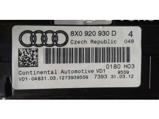Панель приборов 8X0920930D   Audi A1       