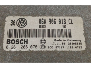 Блок управления двигателя 06A906018CL, 0261206076 Volkswagen Golf SportWagen