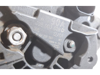 Генератор 028903028D, 0124325003   Volkswagen Caddy      