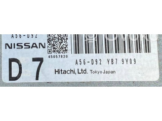 Řídící jednotka MR20, A56D92YB79Y09 Nissan Qashqai+2 2008