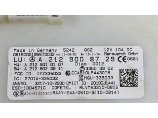 Блок управления A2129008729, A2129010107 Mercedes-Benz E W212