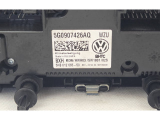 Блок управления климат-контролем 5G0907426AQ, 5HB01266550 Skoda Octavia Mk3 (5E)