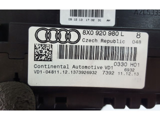 Панель приборов 8X0920980L   Audi A1       