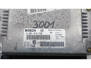 Блок управления двигателя 0281010749, 9643525580 Citroen C5