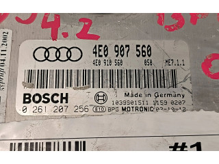 Řídící jednotka 4E0907560, 0261207256 Audi A8 S8 D3 4E 2002