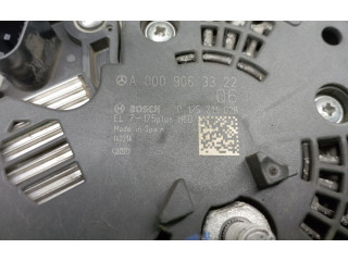 Генератор A0009063322, 0125711028   Mercedes-Benz GLA W156      
