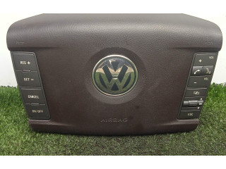 Подушка безопасности водителя 3D0880201BL   Volkswagen Phaeton