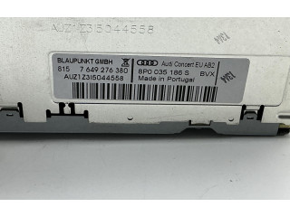 Турбина Радио/ проигрыватель CD/DVD / навигация Audi A3 S3 8P  8P035186S, 8P035186S         