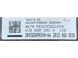 Подушка безопасности водителя 5E0880201A Skoda Fabia Mk1 (6Y)