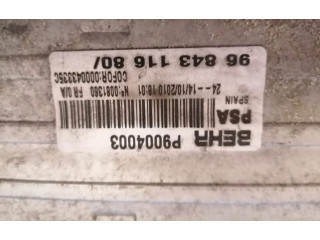 Интеркулер  9803900780, 9803900780   Citroen C3 Picasso 