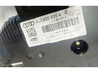 Přístrojová deska  Audi Q7 4L 2009 4l0920931a  