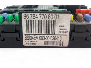   Pojistková skříňka 9678477080   Citroen Berlingo 2012