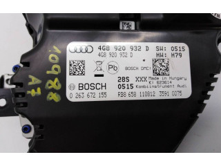 Панель приборов 4GB920932D, 0263672155 Audi A7 S7 4G