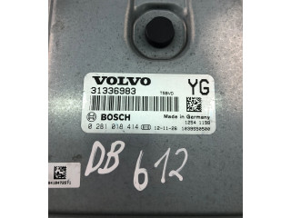 Блок управления двигателем Блок управления 31336983, 0281018414   Volvo V70