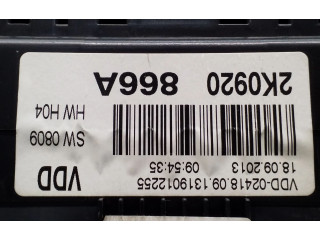 Přístrojová deska  Volkswagen Caddy 2013 2K0920866A  