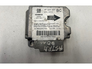 Блок управления надувных подушек 09229037, 1923594   Opel Astra G