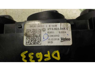 Модуль блока управления кондиционером 6V0820045C9B9, 6V0820045C   Skoda Fabia Mk3 (NJ)