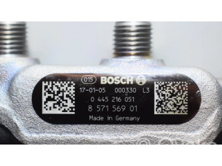 Vstřikovací lišta 0445216051, 8571569 BMW 7 G11 G12 pro naftový motor 3.0 G11 730d 195kw