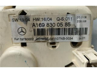 Блок управления климат-контролем A1698300585, 0070010   Mercedes-Benz A W169
