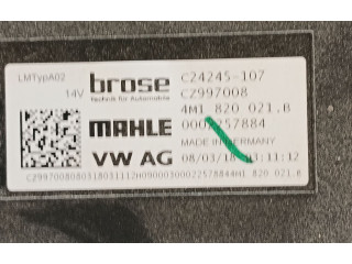 Вентилятор печки 4M1820021, C24245107 Audi Q5 SQ5