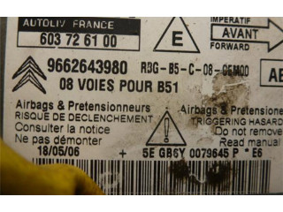 Блок подушек безопасности 9662643980, 603726100   Citroen C4 I