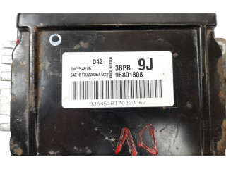 Блок управления двигателя 96801808, 5WY5451B   Chevrolet Matiz