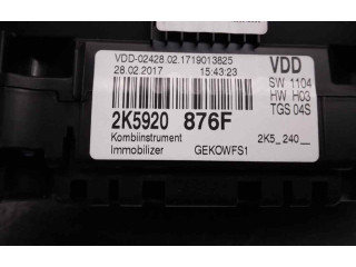 Панель приборов 2K5920876F Volkswagen Caddy