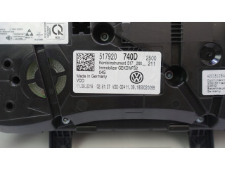 Панель приборов 517920740D, 517920740D Volkswagen Golf Sportsvan