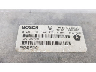 Блок управления двигателя 0281010140 Jeep Cherokee