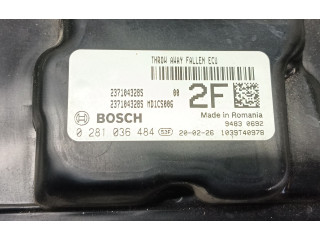 Блок управления двигателя 237104328S, 94830692 Dacia Duster II