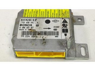 Блок подушек безопасности 0285001157, 7700428310A Renault Clio III