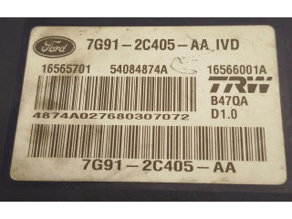 Блок АБС 7G912C405AA, 16566001A   Ford  S-MAX  2006 - 2015 года
