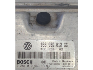 Блок управления двигателя 038906012GG, 1039S00235   Skoda Fabia Mk1 (6Y)