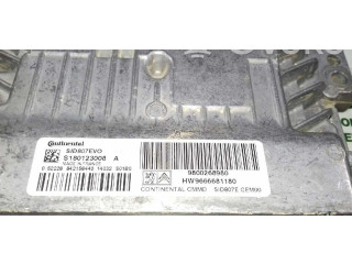 Блок управления двигателем Блок управления 9800268980, S180123008A   Citroen DS4