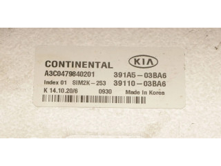 Блок управления двигателя 391A1-03BA6, 3911003BA6   KIA Ceed