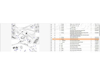 Боковая подушка безопасности 13223166   Saab 9-5