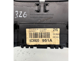 Панель приборов 5C6920951A, A2C53435439 Volkswagen Jetta VI