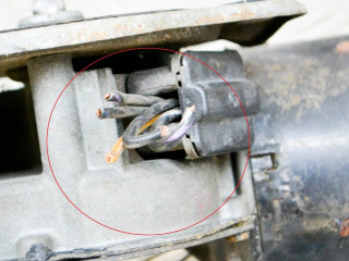 Моторчик дворников A1088200342, 1088200342    Mercedes-Benz 250 280 W108