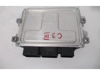 Блок управления двигателя 9819657880, 9800913080 Citroen C3 Aircross