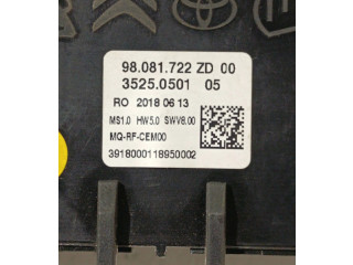Блок управления кондиционера воздуха / климата/ печки (в салоне) 98081722ZD, 35250501   Peugeot Expert