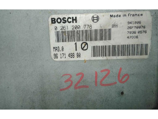 Блок управления двигателя 9617149880, 32126 Citroen ZX