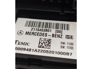Pojistková skříňka 2115453801, 2115453801 Mercedes-Benz E AMG W211 2005