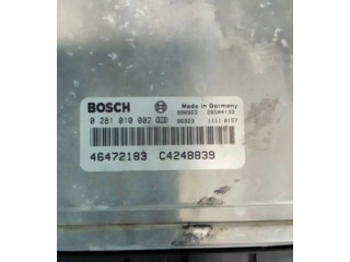 Блок управления двигателя 0281010002   Lancia Lybra