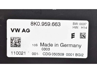 Блок управления двигателем Блок управления 8K0959663, 8K0959663 Audi A3 S3 A3 Sportback 8P