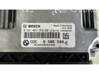 Řídící jednotka 8586540, 0281031950 BMW 3 F30 F35 F31 2015