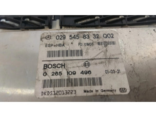 Řídící jednotka 0295458332, 0265109469 Mercedes-Benz A W168 2005
