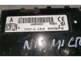 Блок комфорта 284B2AX620, BCML2N Nissan Micra