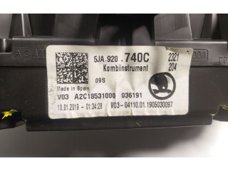 Панель приборов 5JA920740C, 5JA920740C Skoda Rapid (NH)