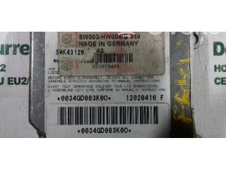 Блок подушек безопасности 1C0909601C, 5WK43126 Skoda Fabia Mk1 (6Y)