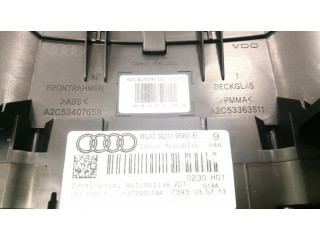 Панель приборов 8U0920990E, A2C80909100 Audi Q3 8U